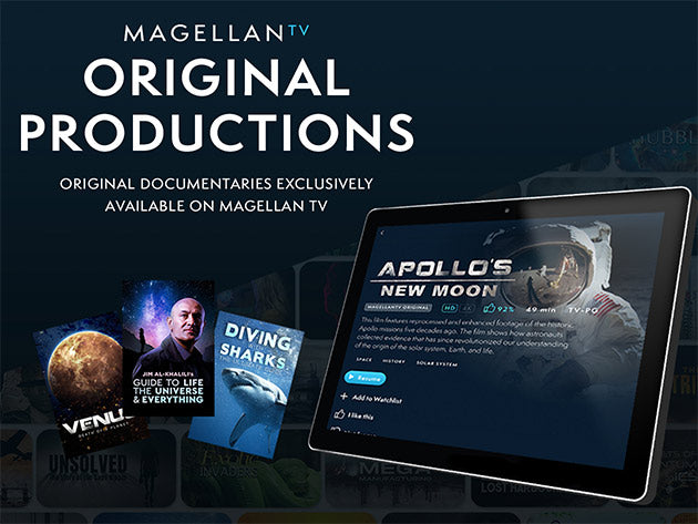 MagellanTV Streaming Service: 1-Year Subscription