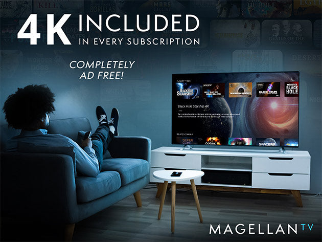 MagellanTV Streaming Service: 1-Year Subscription