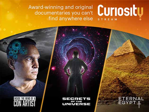 Curiosity Stream Standard Plan: 1-Year Subscription