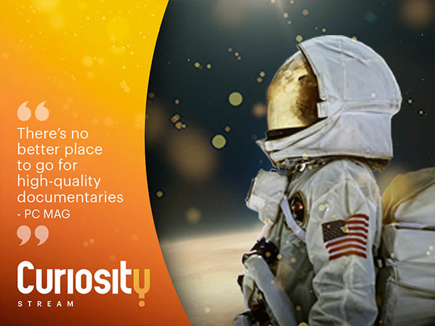 Curiosity Stream Standard Plan: 1-Year Subscription